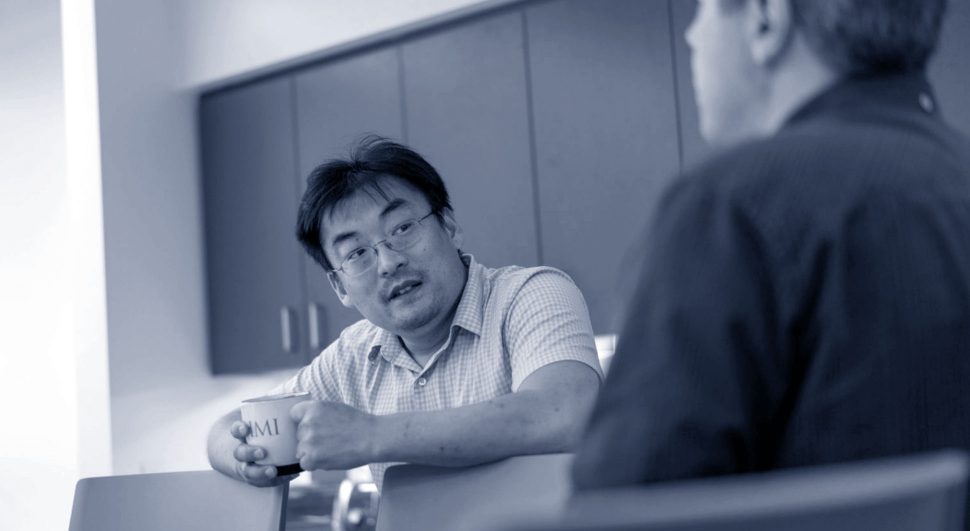 employees in office