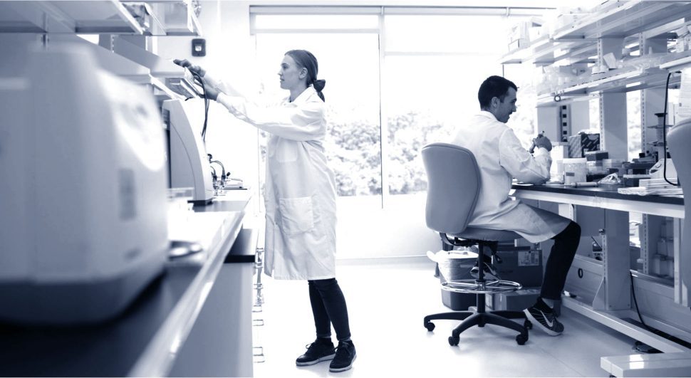 employees in lab